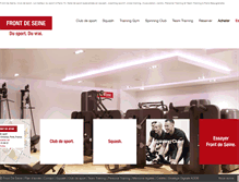 Tablet Screenshot of frontdeseine.net